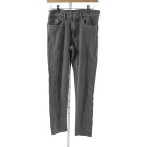 Faherty Mens Chino Pants Gray Denim Button Fly Size 29